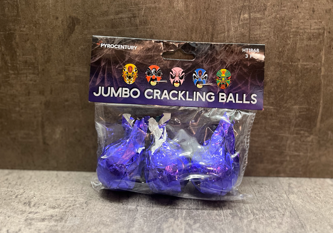 Jumbo Crackling Balls