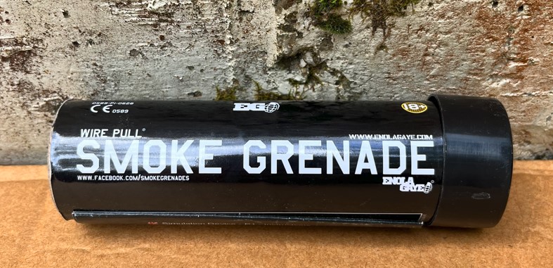 Wire Pull Smoke Grenade White - WP40