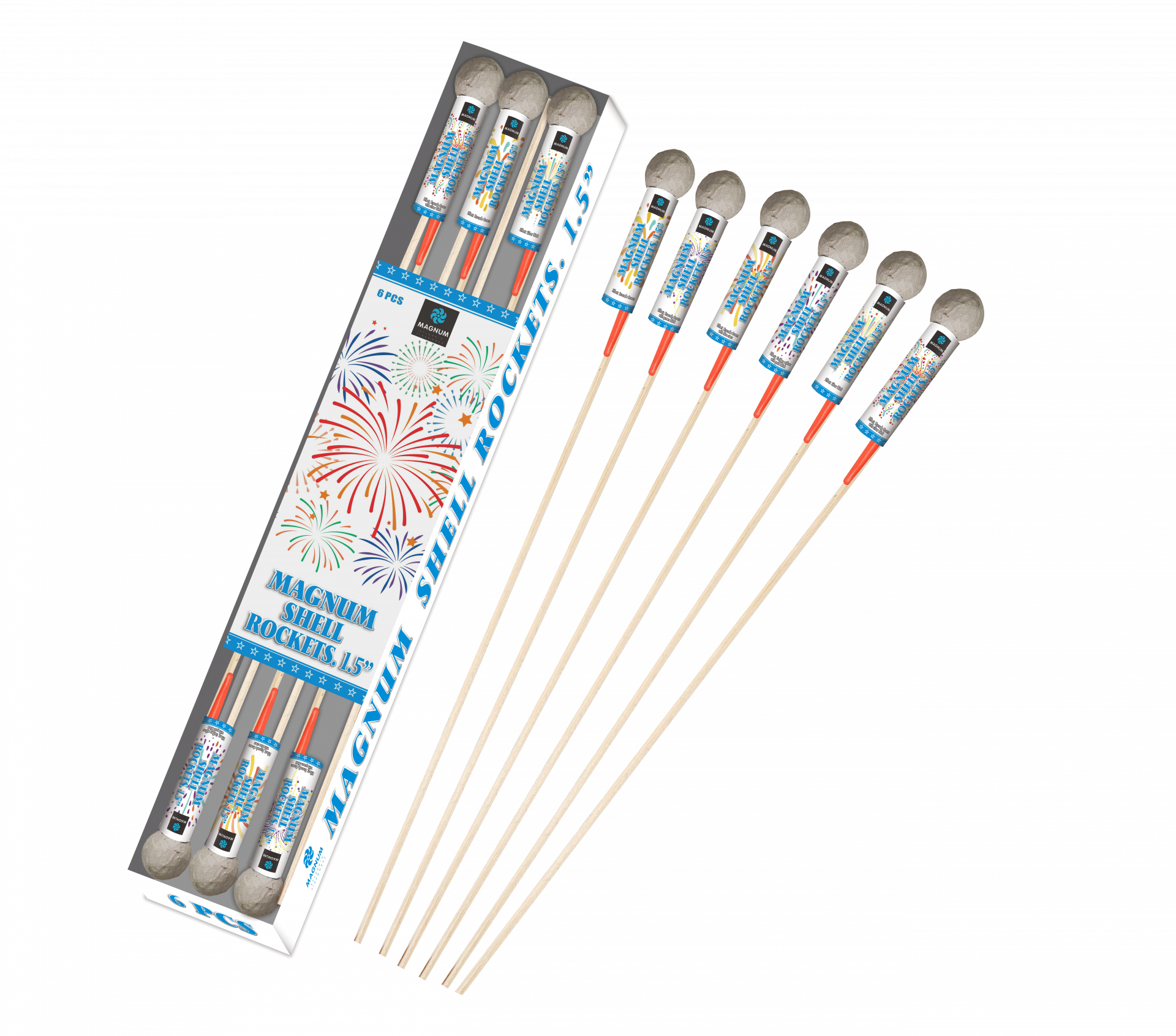 Magnum Shell Rockets 1,5“
