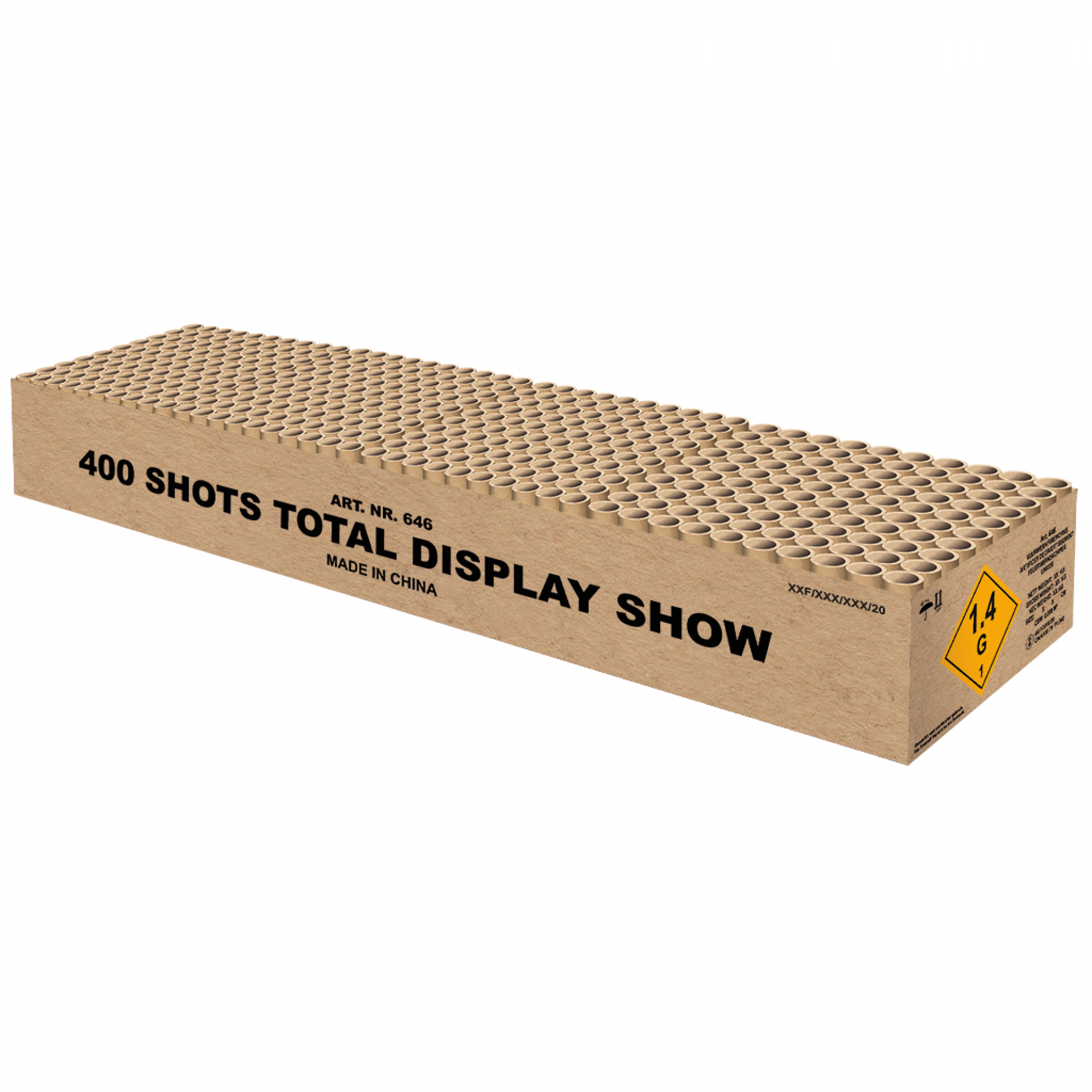 400 Shots Total Display Show 400 Shots Total Display Show