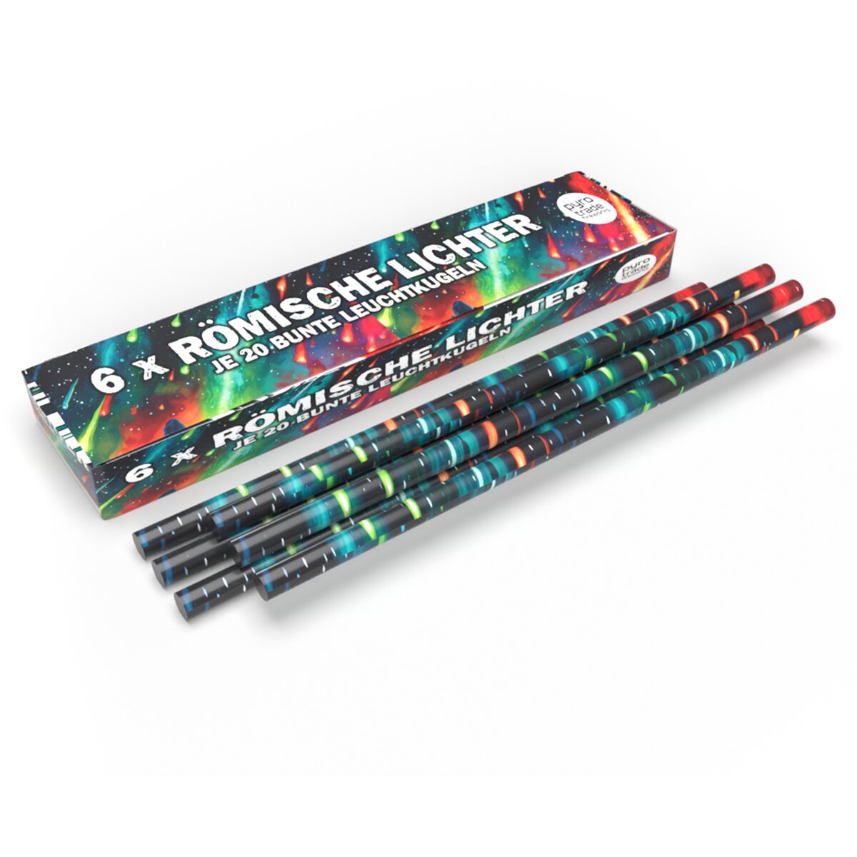 Römische Lichter 6x20 Schuss